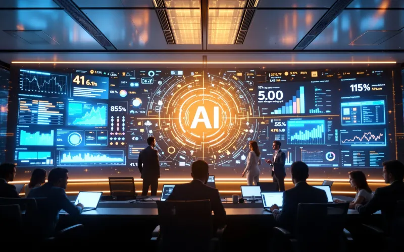 Illustration de l'article : Anthropic dépasse OpenAI : Mythos et la nouvelle ère IA B2B
