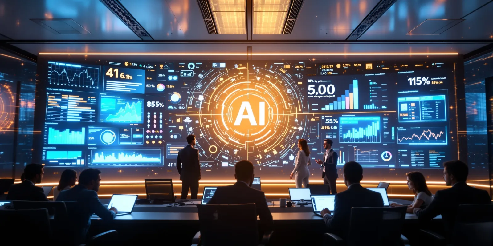 Anthropic dépasse OpenAI : Mythos et la nouvelle ère IA B2B — illustration de l'article