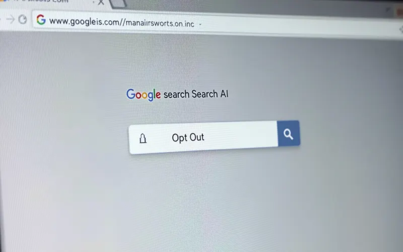 Illustration de l'article : Google teste l’opt-out AI Search : vraie opportunité ou leurre ?