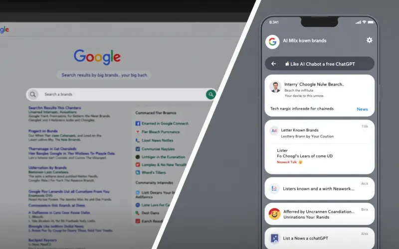 Illustration de l'article : IA vs Google : le nouveau fossé de la notoriété des marques