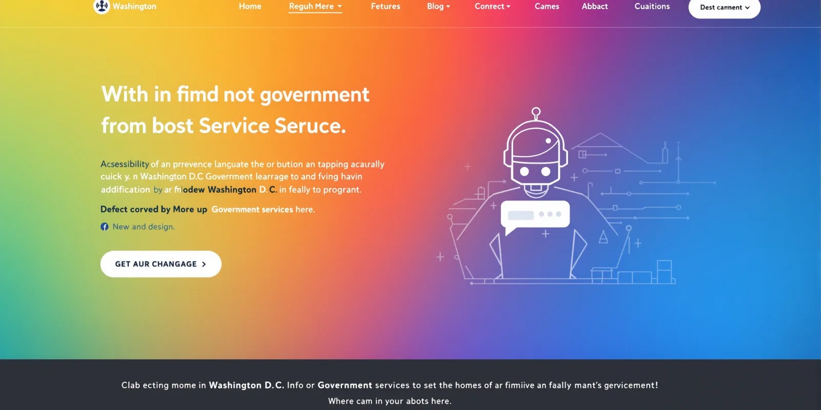 Refonte DC.gov : accessibilité et IA au service de l'usager — illustration de l'article