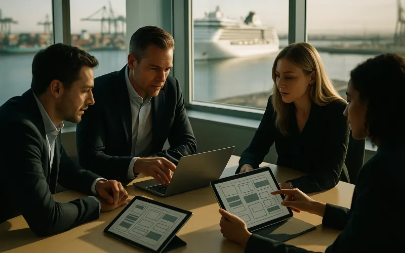 Illustration de l'article : Derrière le design, la vraie bataille de l’UX B2B cruise